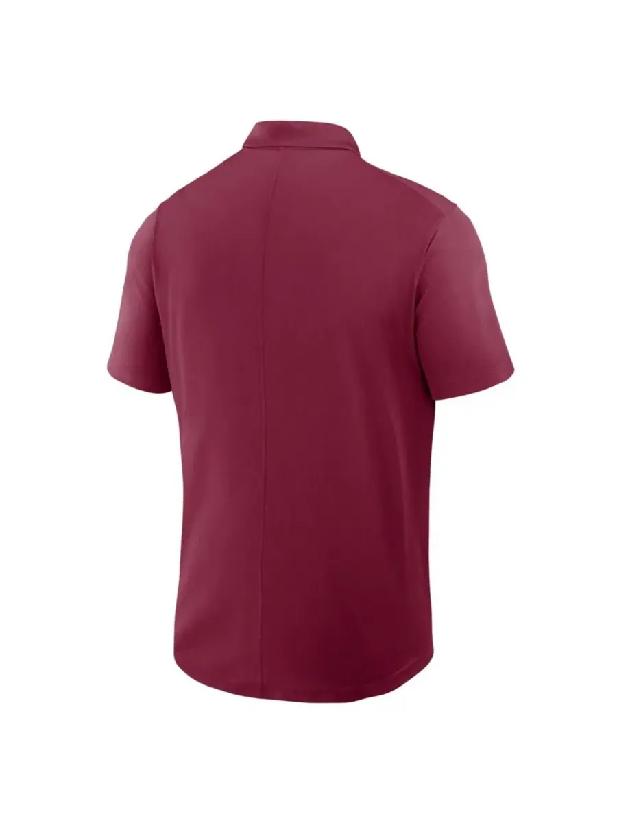 Поло Nike Dri-FIT Victory с принтом, Florida State Seminoles — изображение 3 из 3, гранат