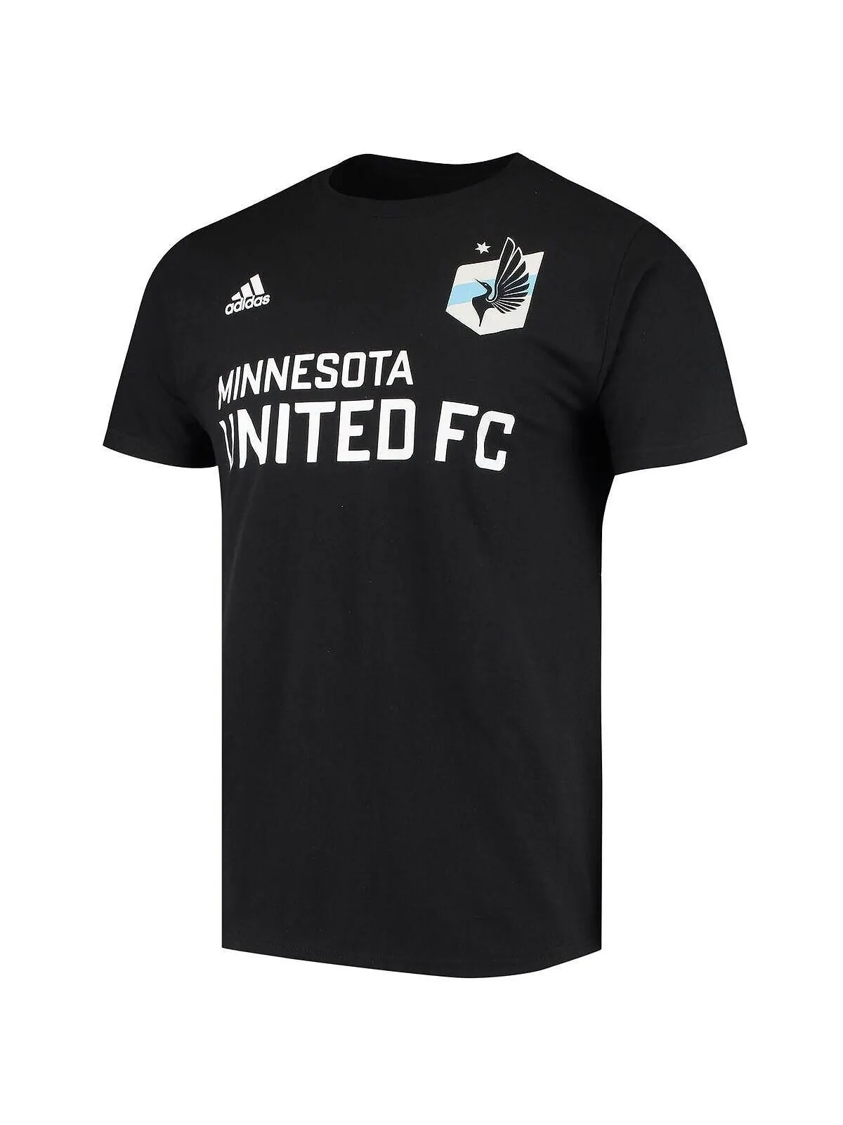 Мужская черная футболка Kevin Molino Minnesota United FC Go To Name and Number adidas — изображение 2 из 3, черный