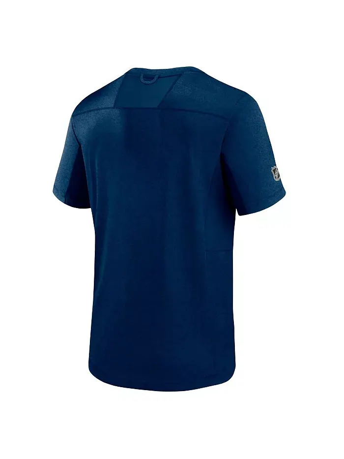 Мужская футболка Seattle Kraken Authentic Pro Performance цвета Deep Sea Blue Fanatics — изображение 2 из 3