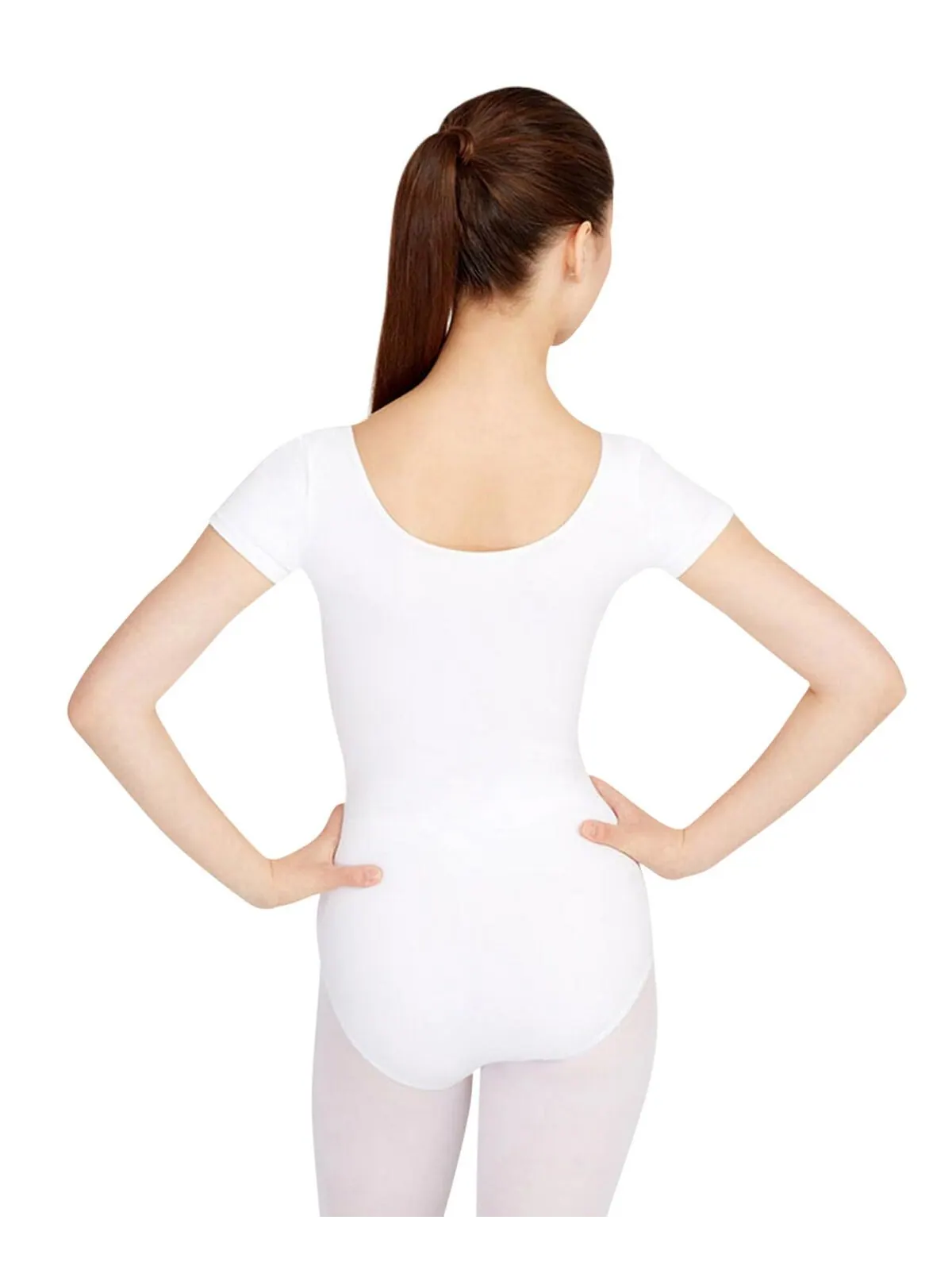 Купальник с коротким рукавом Capezio — изображение 6 из 7, фиолетовый