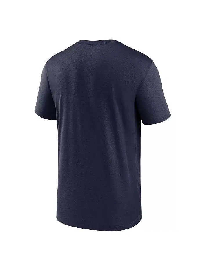 Мужская футболка Michigan Wolverines Primetime Legend Wordmark темно-синего цвета Jordan — изображение 3 из 3