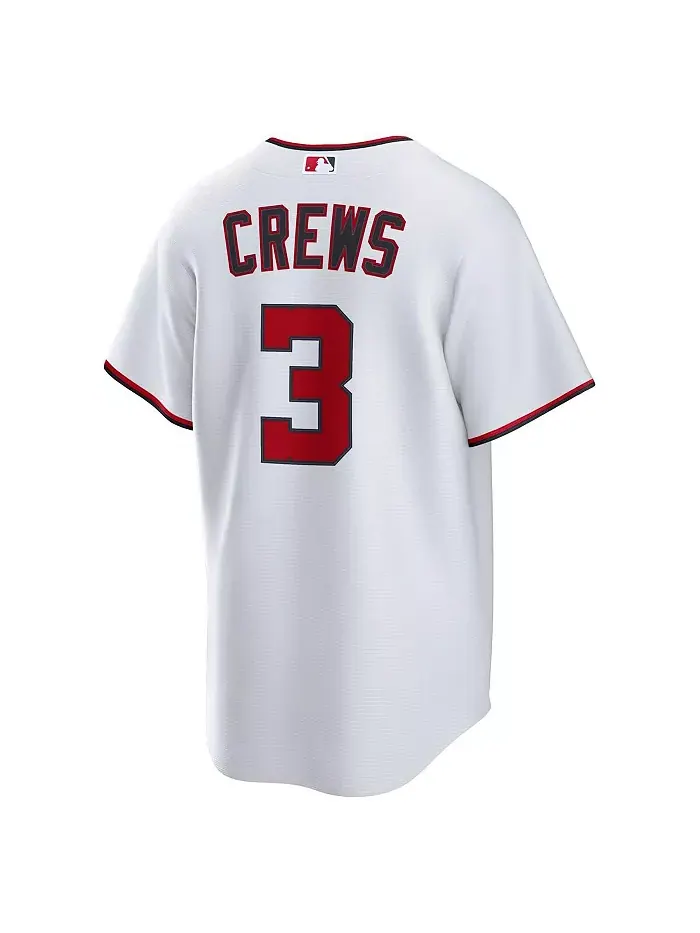 Мужская джерси Dylan Crews White Washington Nationals Home 2.0 Replica Nike — изображение 3 из 3
