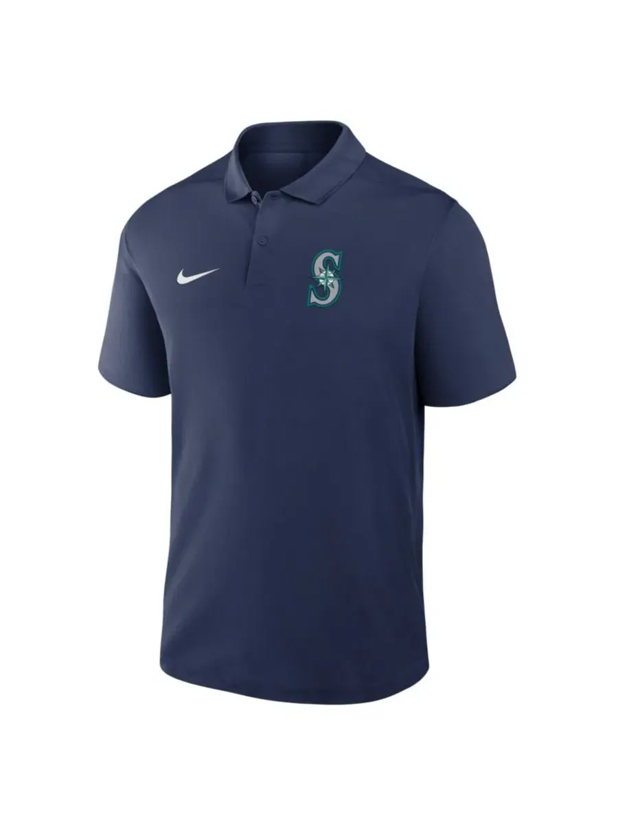 Поло с принтом команды Dri-FIT Victory Nike — изображение 2 из 3, темно-синий