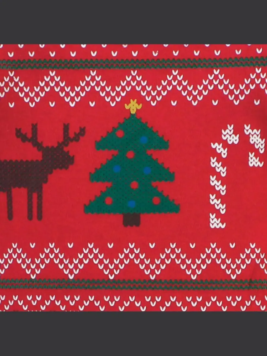 Тройной набор боди с длинными рукавами Treasure Little Treasure, Ugly Sweater — изображение 2 из 2