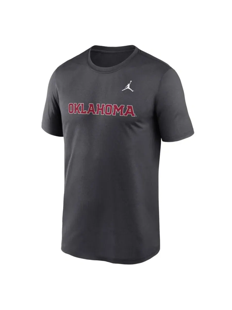 Футболка с принтом Primetime Legend Wordmark Jordan — изображение 3 из 3, серый