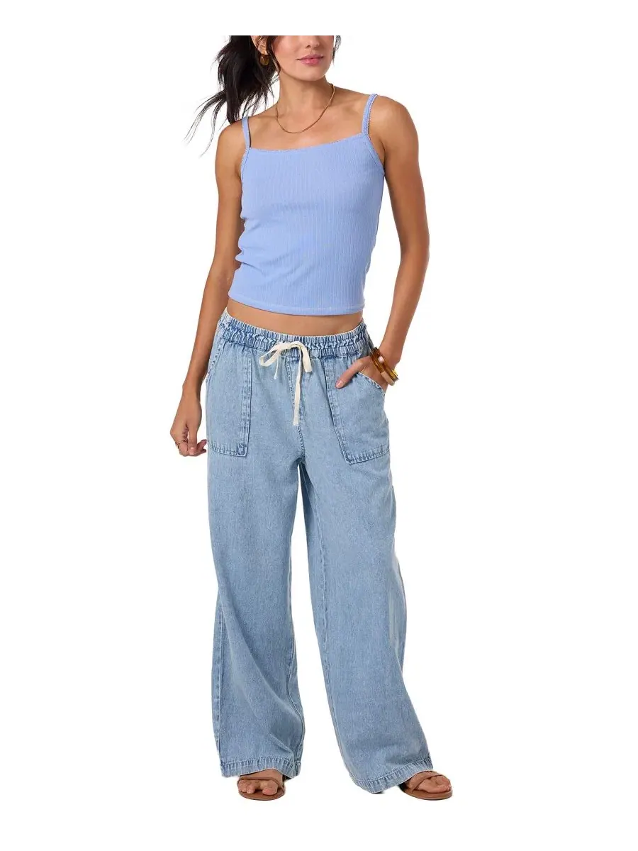 Джинсовые брюки с эластичным поясом Sevie Pull-On Denim Pants O'Neill, Drifter — изображение 2 из 5