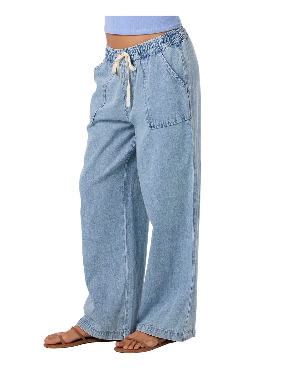 Джинсовые брюки с эластичным поясом Sevie Pull-On Denim Pants O'Neill, Drifter — изображение 3 из 5