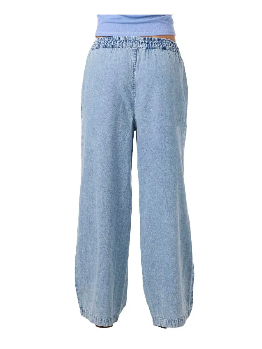 Джинсовые брюки с эластичным поясом Sevie Pull-On Denim Pants O'Neill, Drifter — изображение 4 из 5