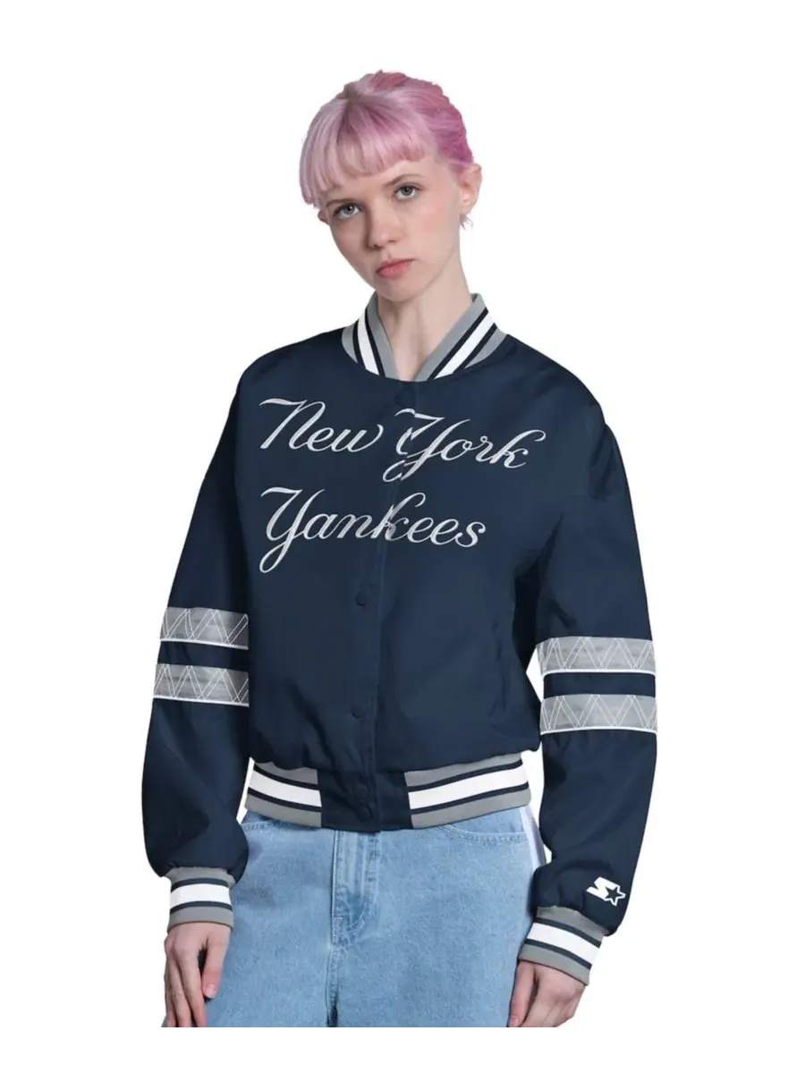 Куртка-ветровка с принтом Interception Full-Snap Varsity Starter