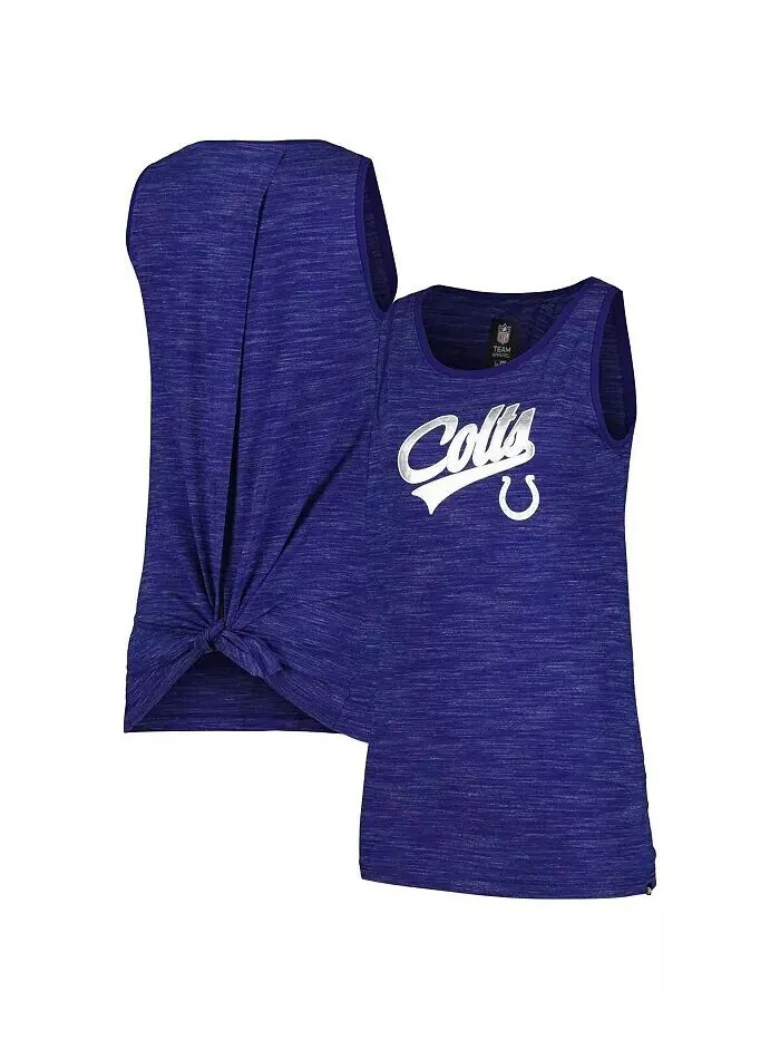 Женская майка-топ Royal Indianapolis Colts Space Dye Active New Era
