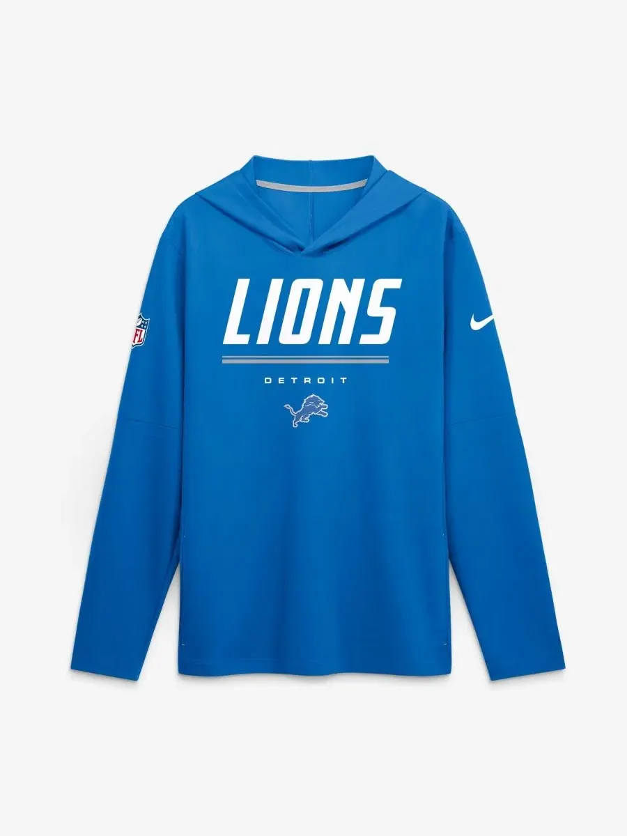 Мужская футболка с капюшоном и длинным рукавом, с логотипом команды Nike