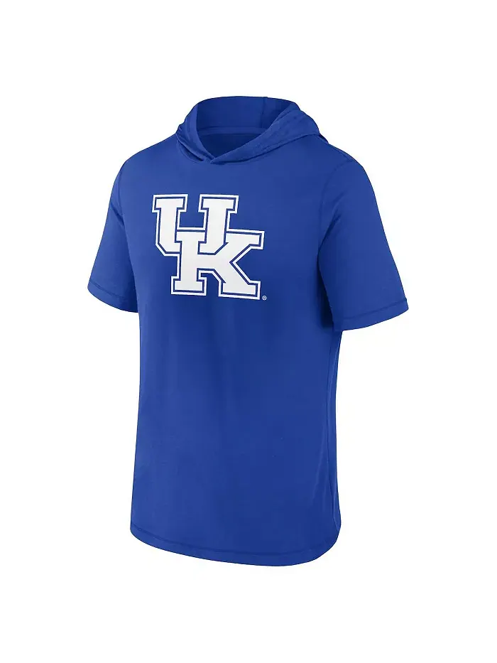 Мужская худи-футболка с основным логотипом Royal Kentucky Wildcats Fanatics — изображение 3 из 4