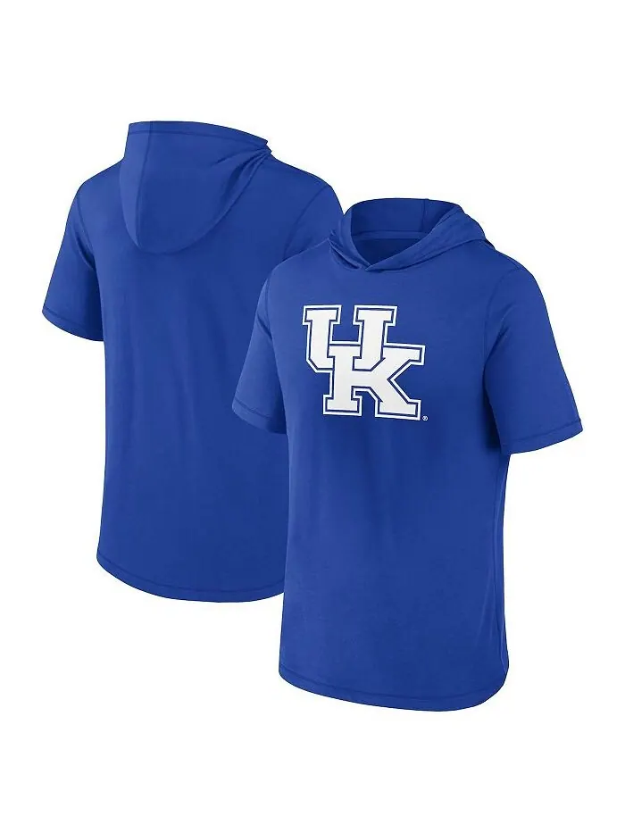 Мужская футболка с капюшоном и фирменным логотипом Royal Kentucky Wildcats Primary Fanatics — изображение 2 из 4, королевский