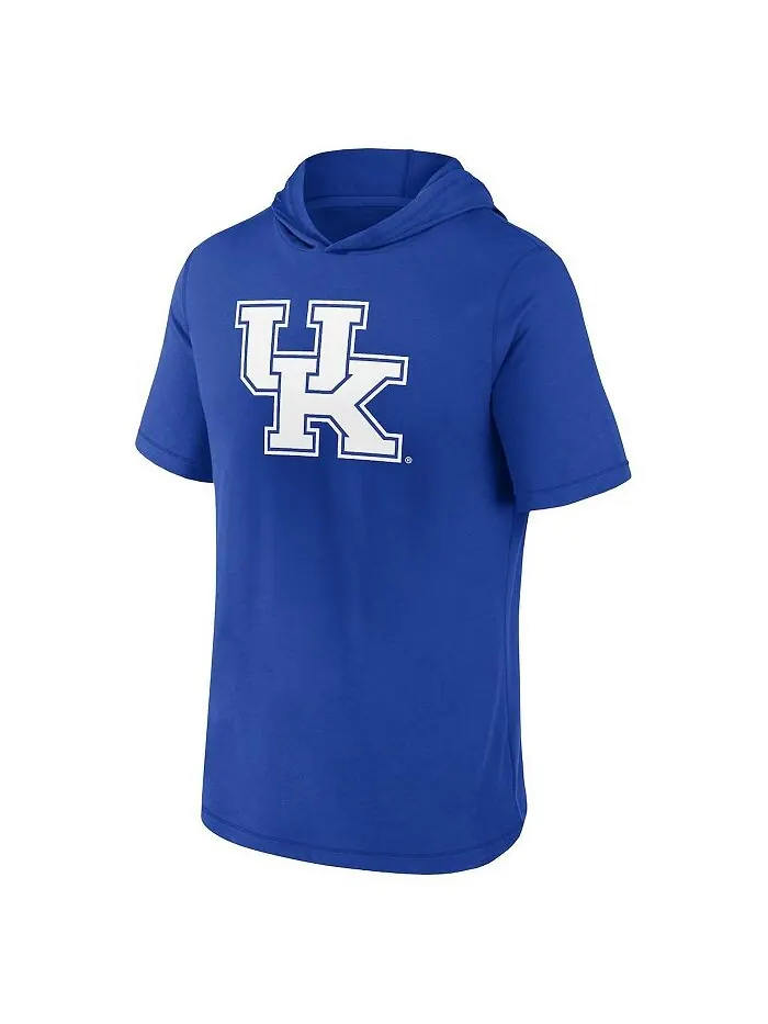 Мужская футболка с капюшоном и фирменным логотипом Royal Kentucky Wildcats Primary Fanatics — изображение 3 из 4, королевский