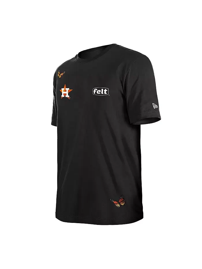 Футболка мужская x Felt Black Houston Astros New Era — изображение 4 из 4