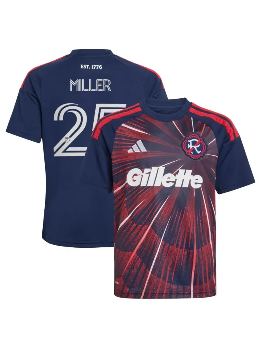 Футболка реплика с длинным рукавом Peyton Miller New England Revolution 2026 Independence Day adidas