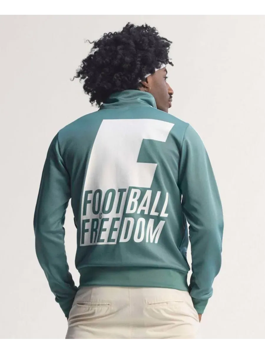 Куртка-бомбер с полной застежкой-молнией Bob Marley Jamaica National Team adidas — изображение 2 из 4, зеленый