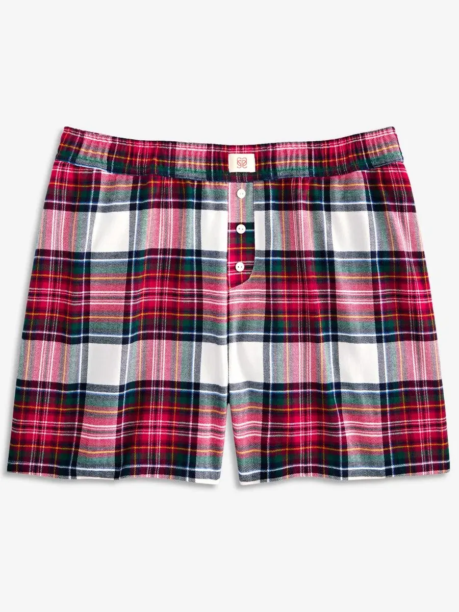 Пижамные шорты State of Day, Tartan Check — изображение 6 из 6