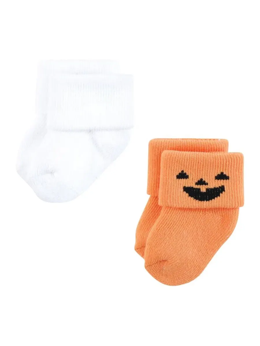 Комплект детских носков из хлопка с рисунком Halloween Hudson Baby — изображение 6 из 8
