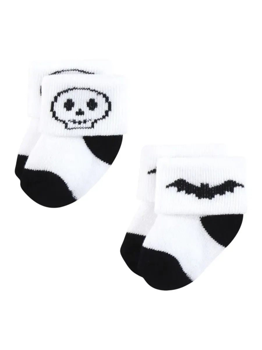 Комплект детских носков из хлопка с рисунком Halloween Hudson Baby — изображение 7 из 8