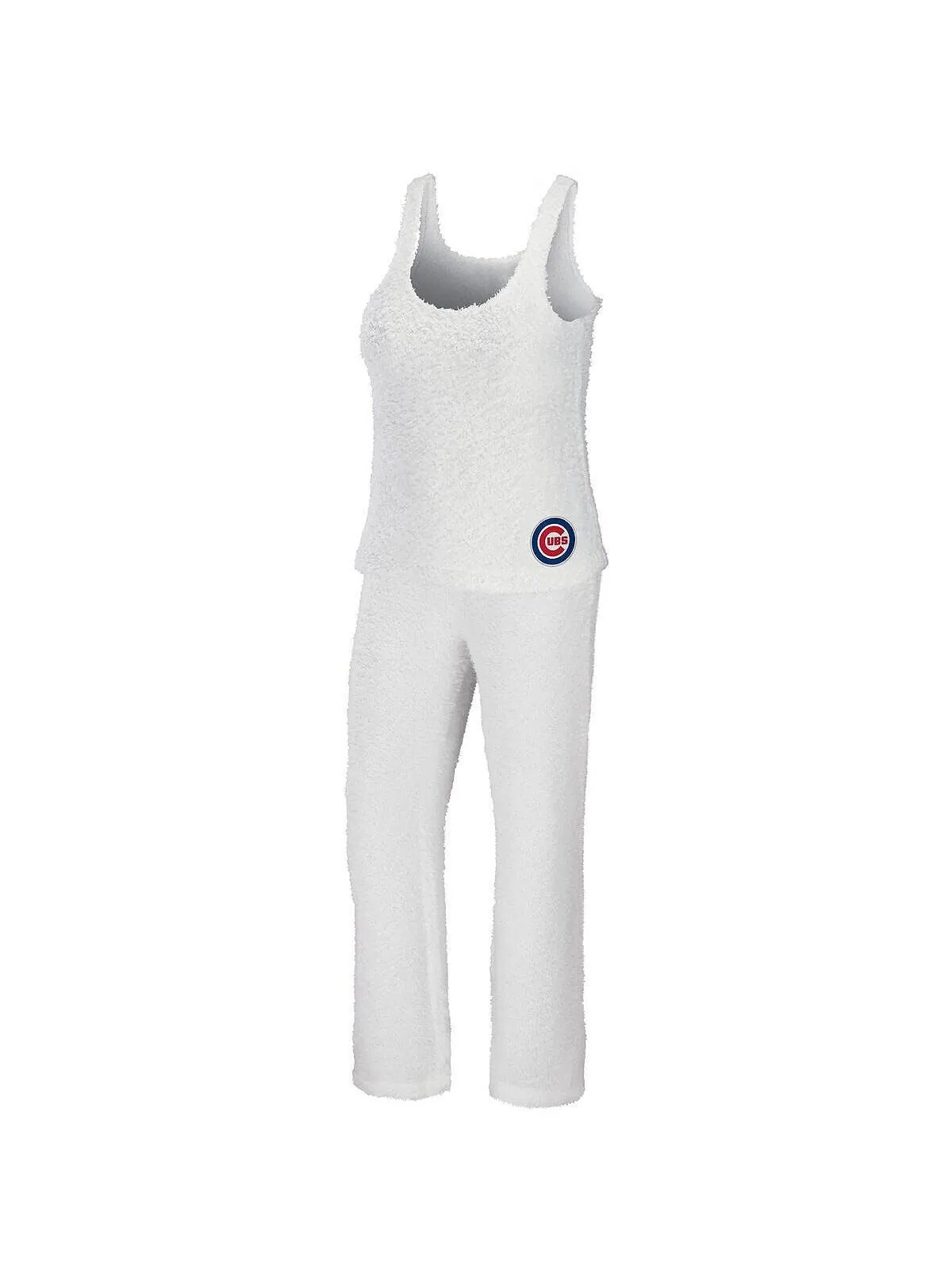 Женский кремовый комплект из майки и брюк Chicago Cubs Cozy Lounge WEAR by Erin Andrews — изображение 5 из 5, бежевый