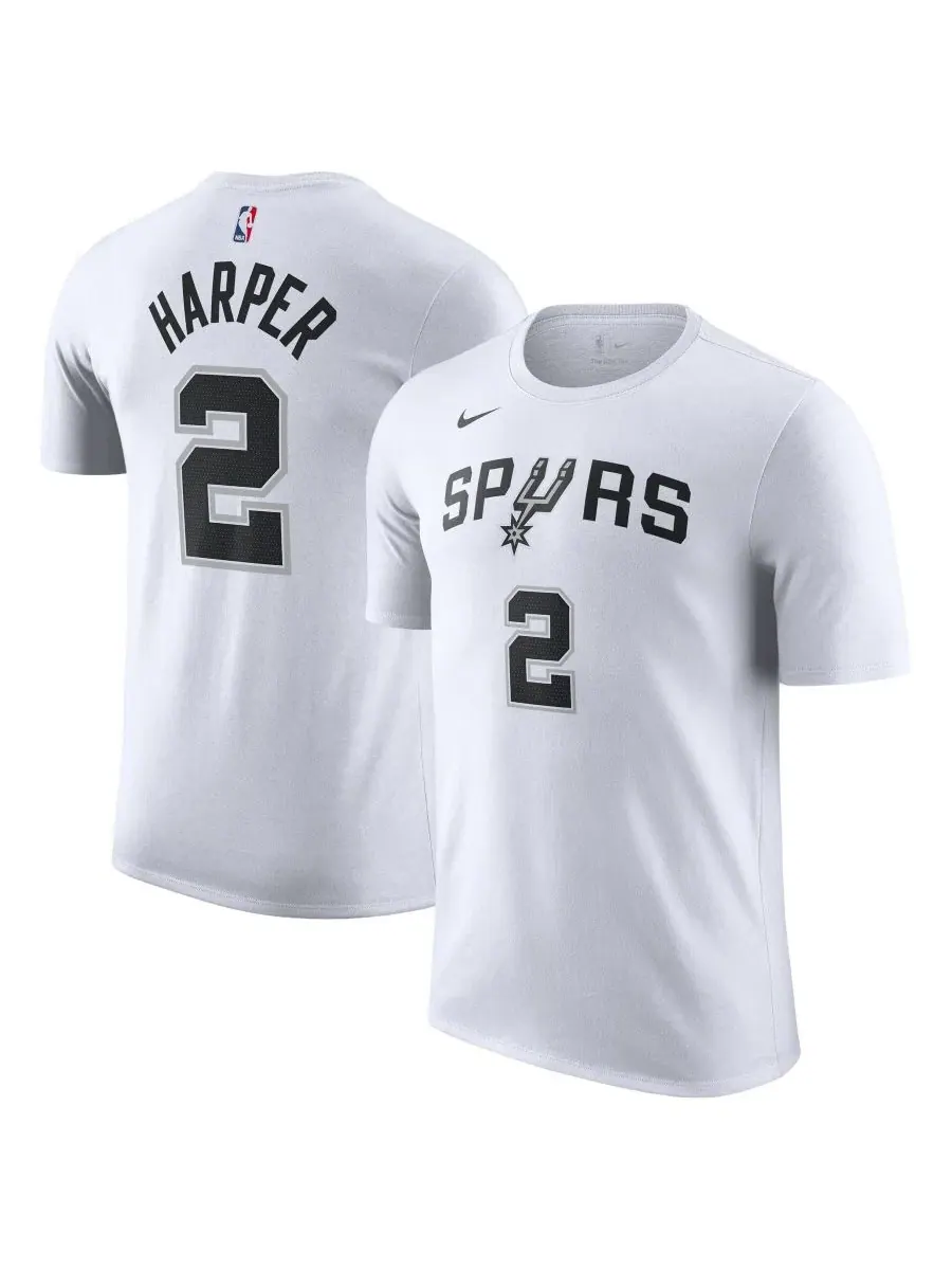 Футболка с принтом Dylan Harper San Antonio Spurs Nike