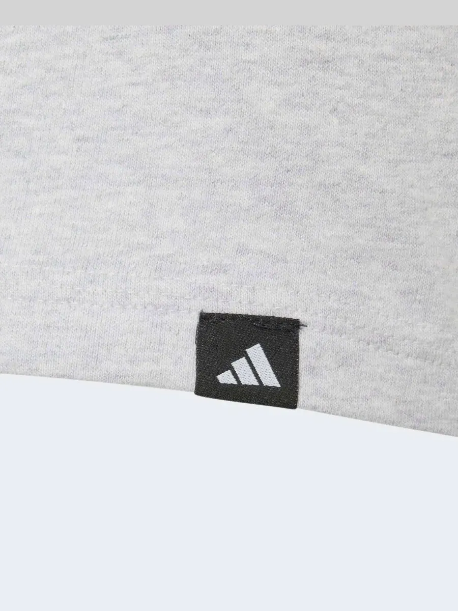 Футболка из хлопка с принтом Mercedes-AMG Petronas F1 Team Graphic T-Shirt adidas — изображение 4 из 6, серый
