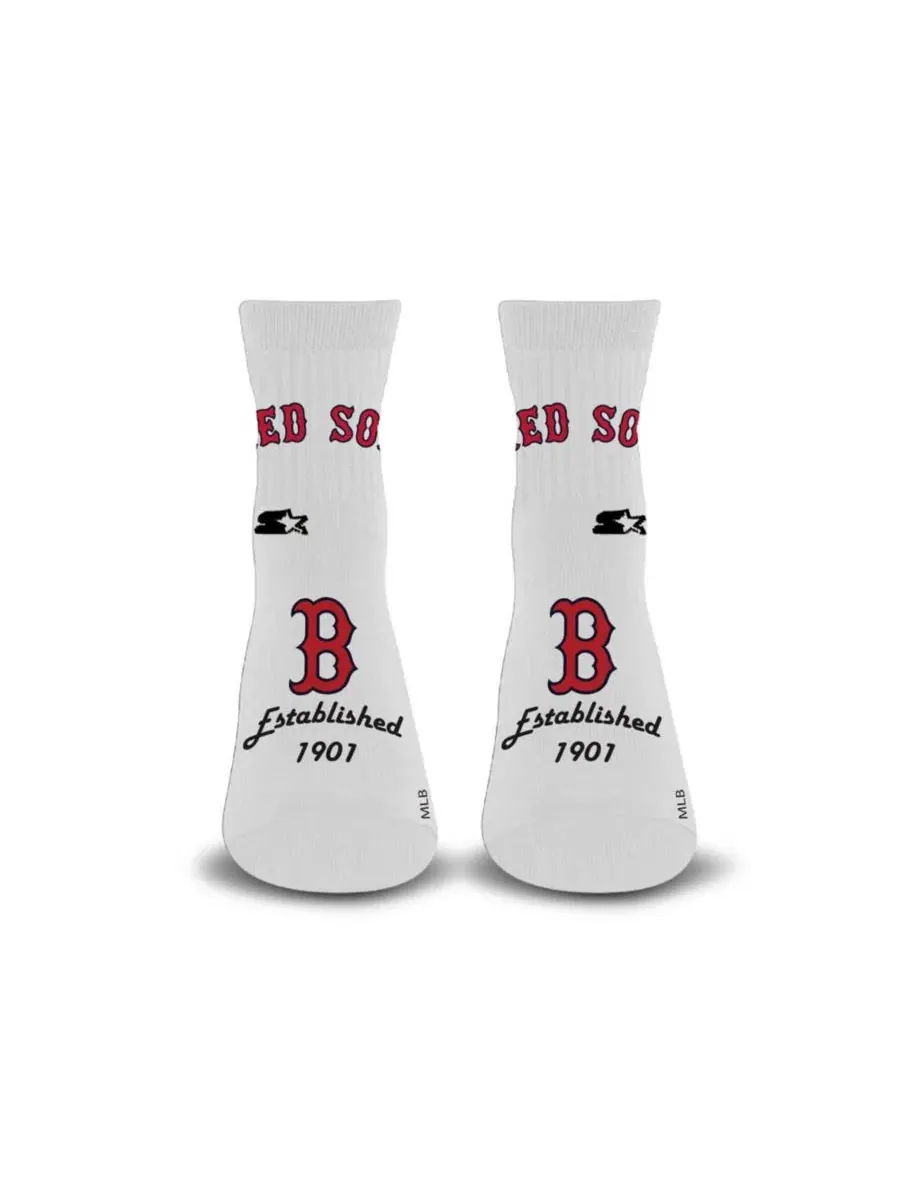 Носки с логотипом команды Boston Red Sox Starter, Quarter
