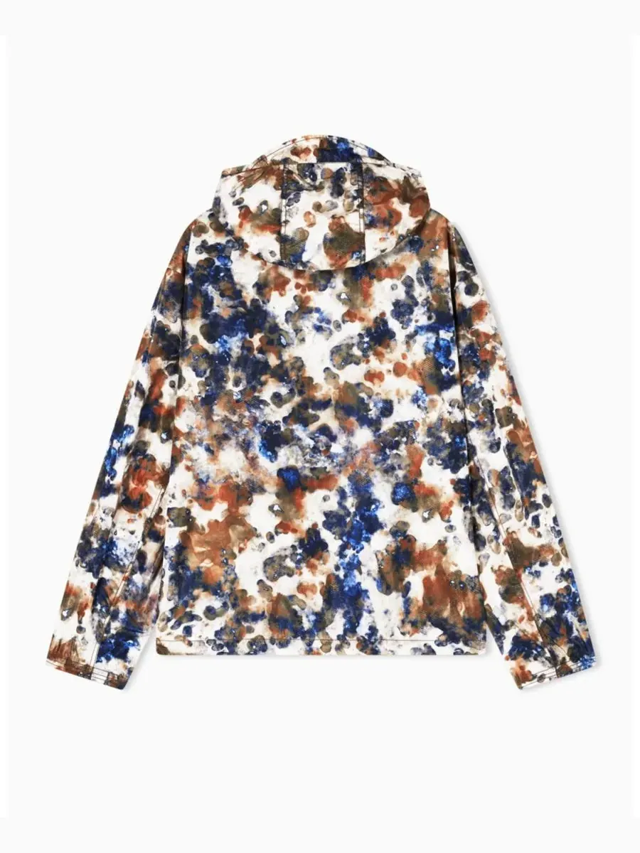 Мужская нейлоновая ветровка с акварельным принтом A|X Armani Exchange, Cloudy Print — изображение 2 из 4