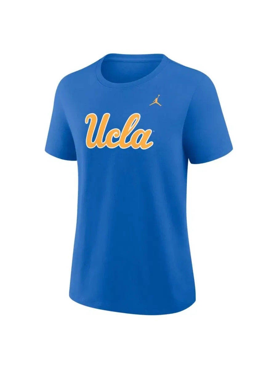 Футболка с длинным рукавом UCLA Bruins Primary Logo Jordan — изображение 3 из 3, синий