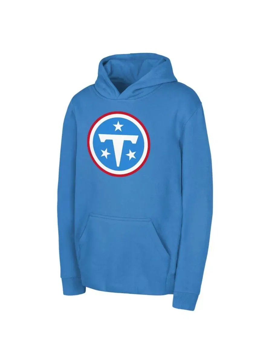 Худи с принтом Tennessee Titans Primary Logo Fleece Outerstuff