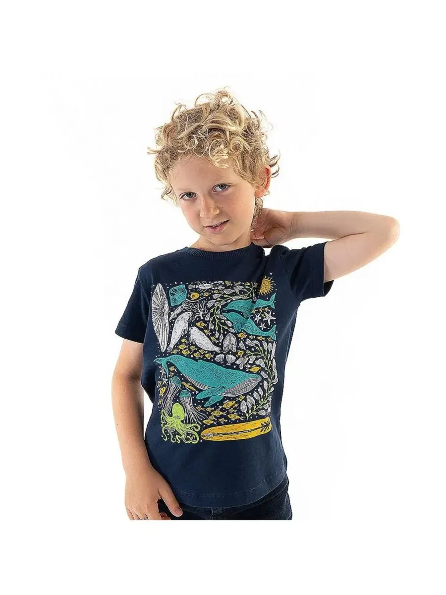 Комплект футболок с коротким рукавом, Slim Fit, Under the Sea Mightly — изображение 2 из 3