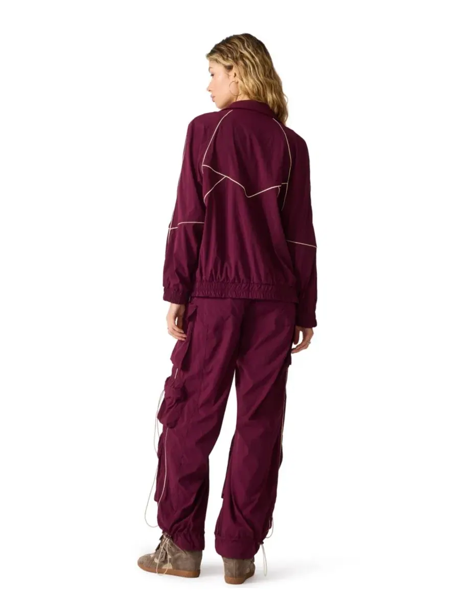 Женская куртка с молнией Jacey Steve Madden, Deep Fig — изображение 5 из 5