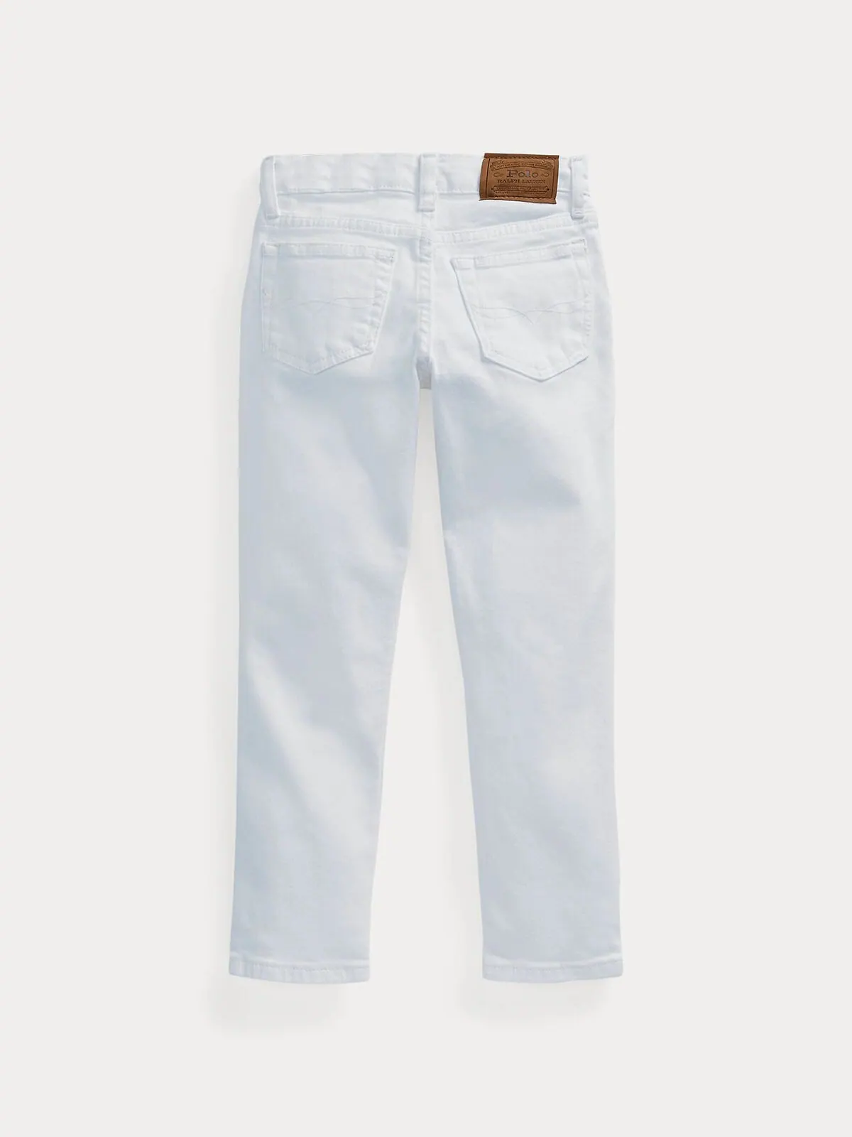 Узкие эластичные джинсы Big Boys Sullivan Polo Ralph Lauren — изображение 2 из 3, белый