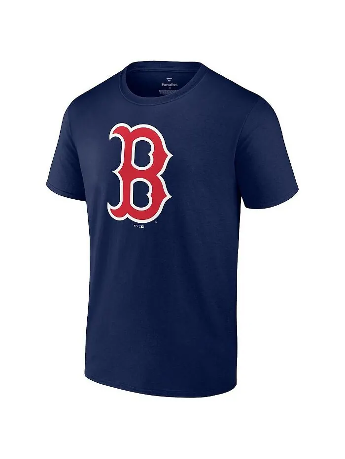 Мужская темно-синяя футболка с логотипом David Ortiz Boston Red Sox и графическим рисунком Fanatics — изображение 3 из 5