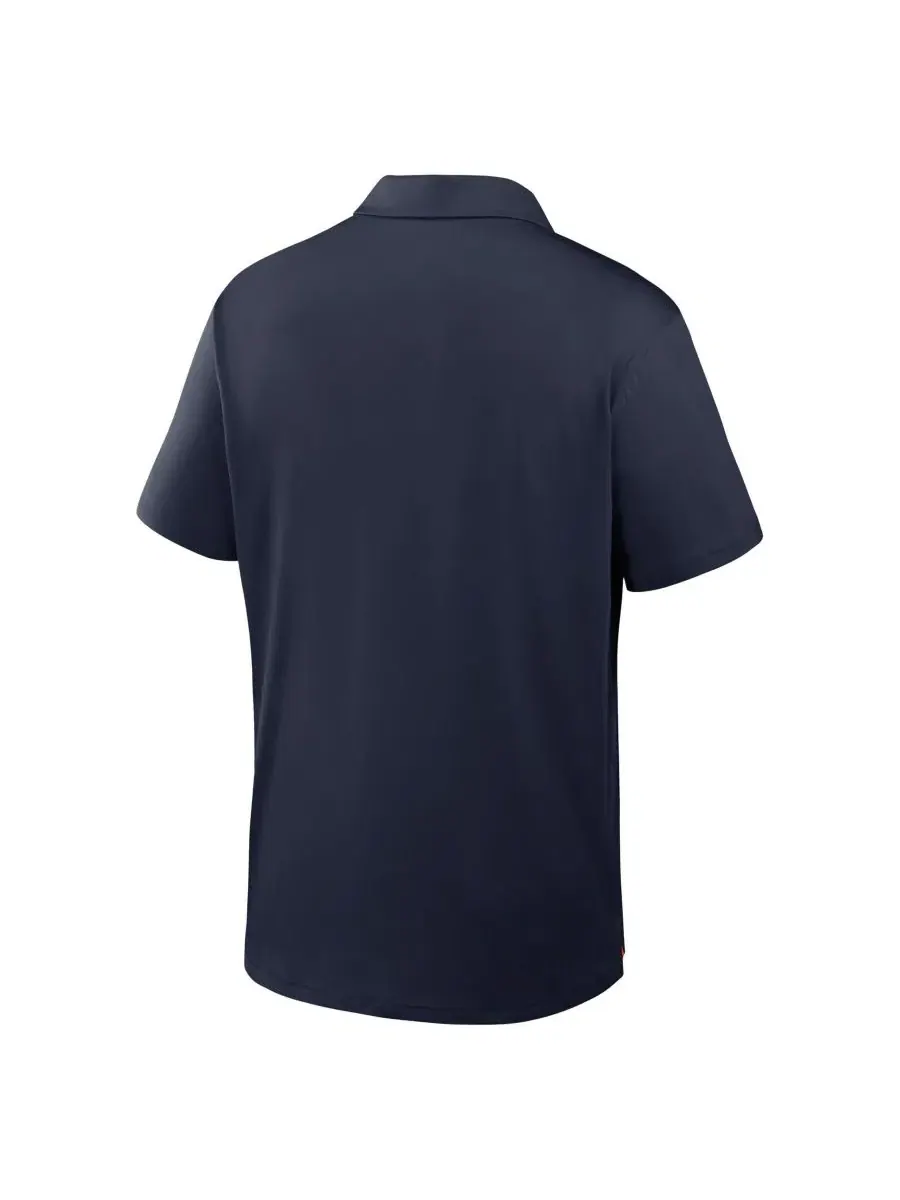 Поло Nike Auburn Tigers 2026 Sideline Tour Dri-FIT с вышитым логотипом — изображение 4 из 4, темно-синий оранжевый