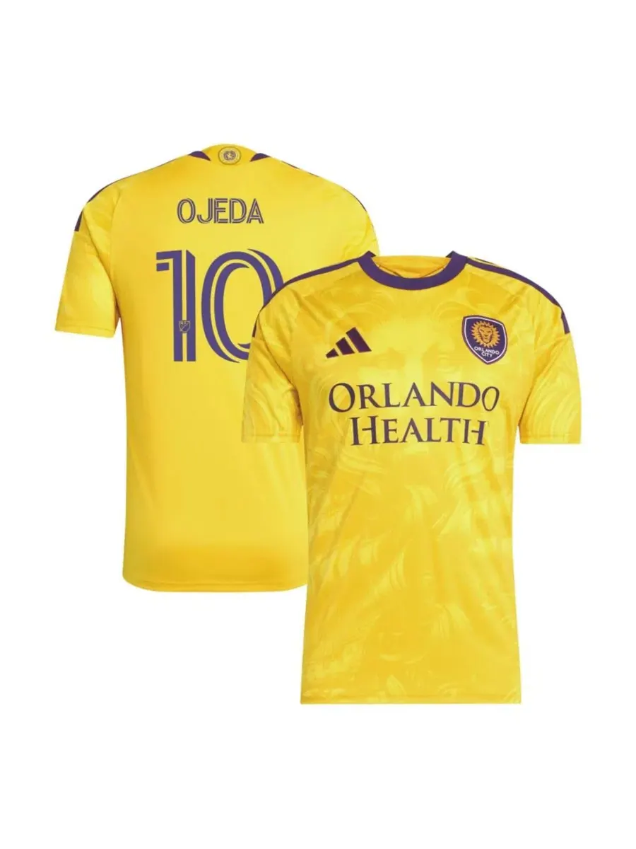 Футболка-джерси с длинным рукавом Orlando City SC 2026 Sunken Treasure Kit Replica Jersey adidas