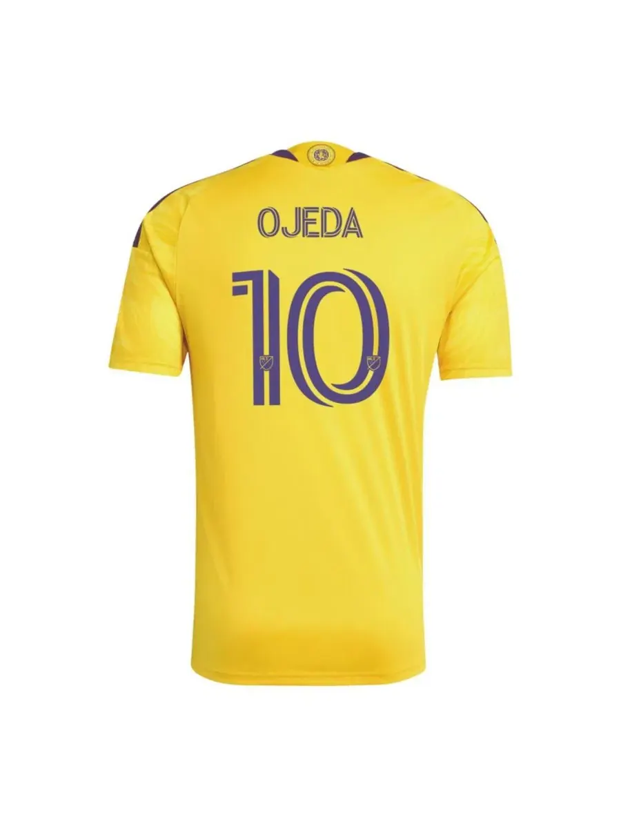 Футболка-джерси с длинным рукавом Orlando City SC 2026 Sunken Treasure Kit Replica Jersey adidas — изображение 2 из 3, желтый