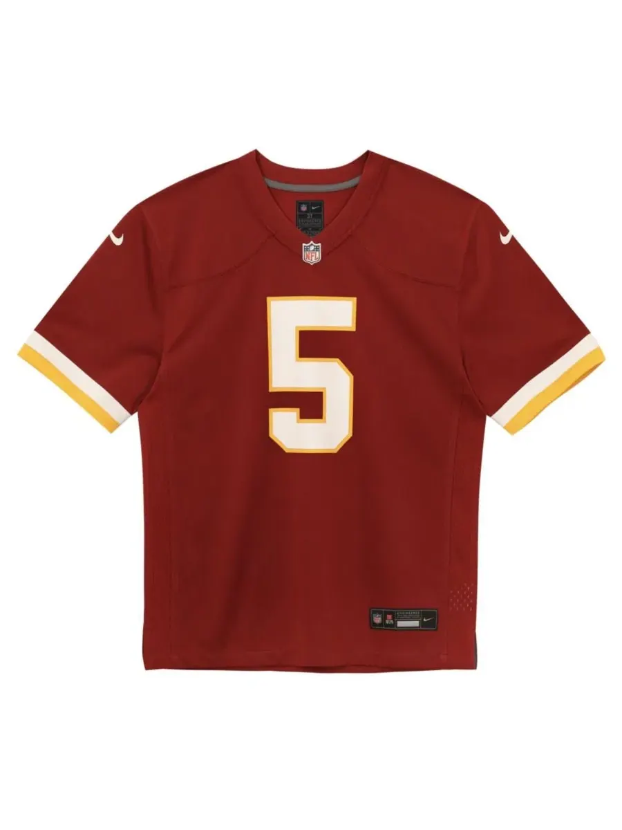 Детская футболка-джерси Jayden Daniels Washington Commanders Game Jersey Nike — изображение 2 из 3, нет цвета