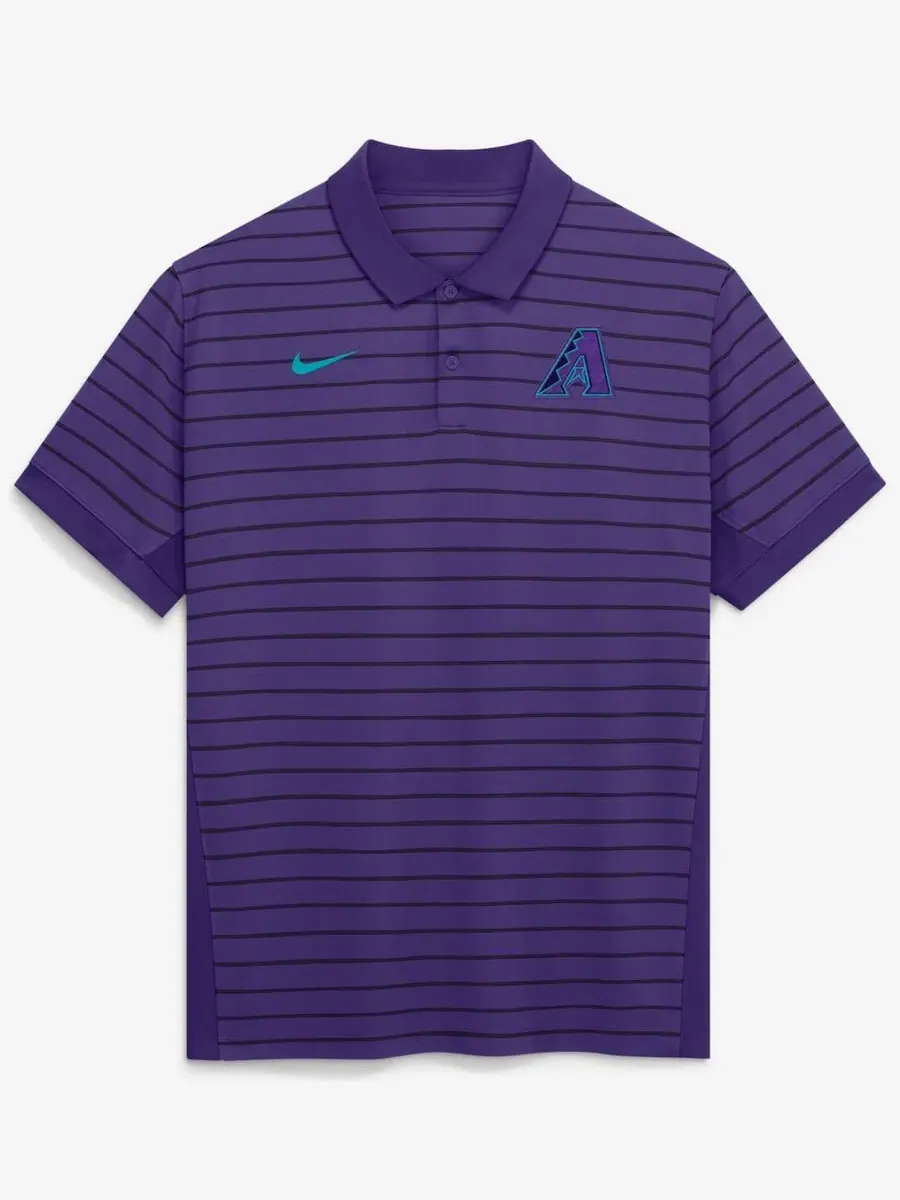 Поло с принтом Nike, модель Authentic Collection City Connect Striped Victory