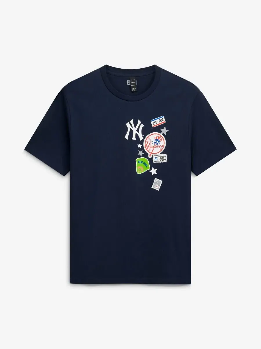 Футболка с принтом New York Yankees City Patch New Era