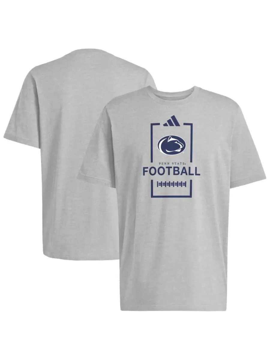 Футболка хлопковая с коротким рукавом Penn State Nittany Lions adidas