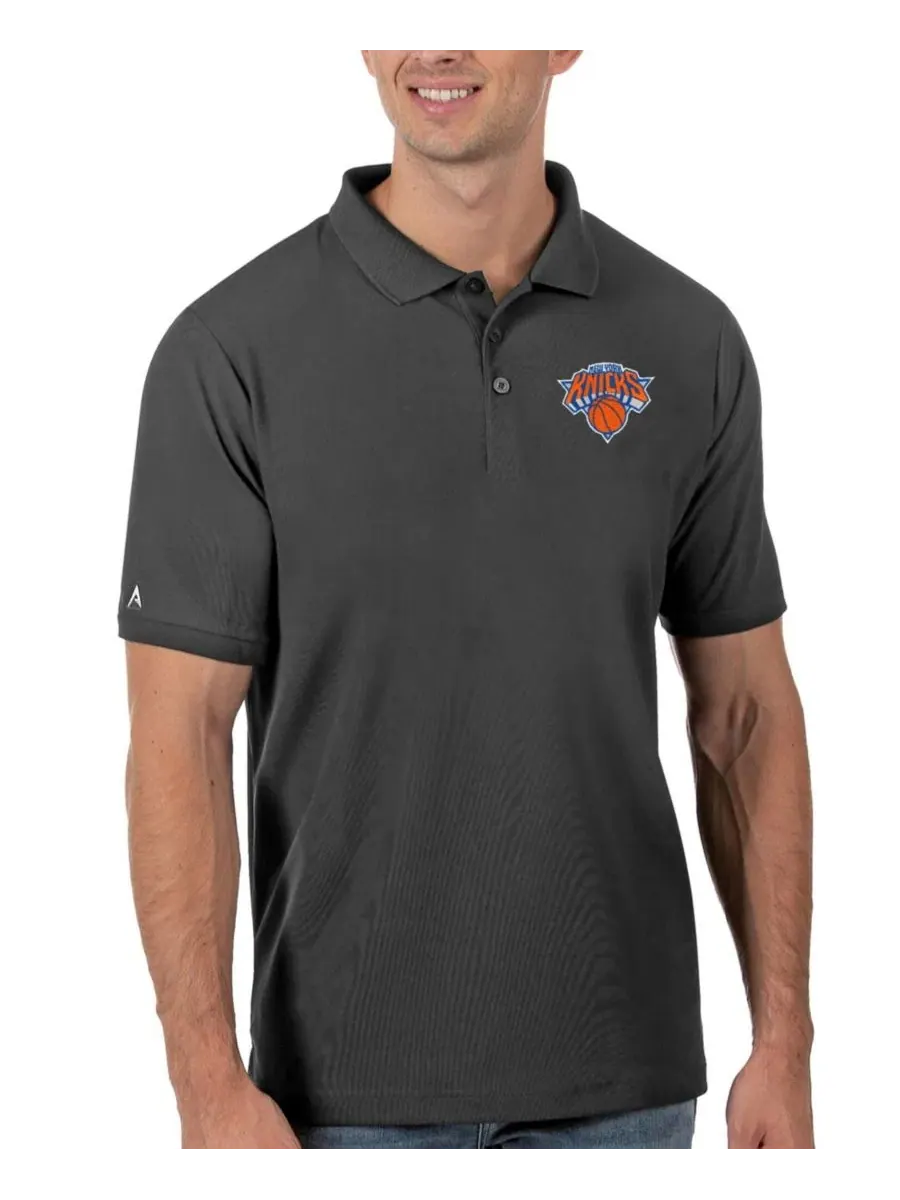 Поло с вышивкой New York Knicks Antigua