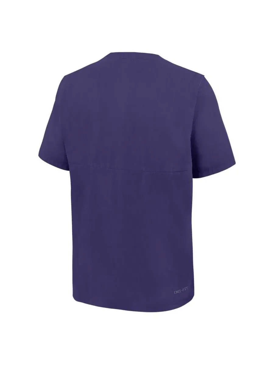 Ветровка с четверть-застежкой Nike Dri-FIT TCU Horned Frogs — изображение 3 из 3, фиолетовый