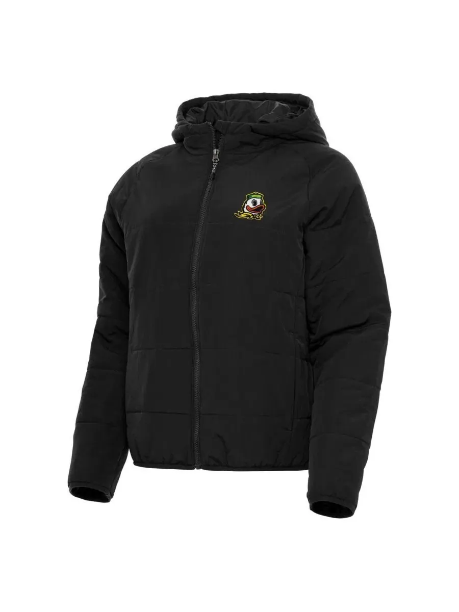 Куртка-пуховик с капюшоном и принтом Oregon Ducks Universe Antigua