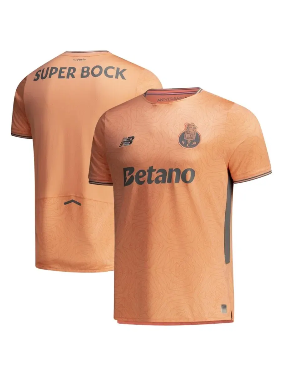 Футболка с длинным рукавом FC Porto 2025/26 Away Replica Jersey New Balance