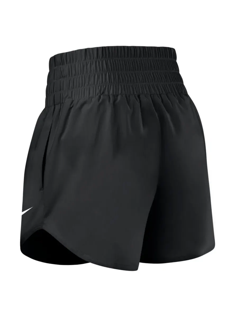 Шорты женские с завышенной талией Dri-FIT Iowa Hawkeyes Nike — изображение 5 из 5, черный