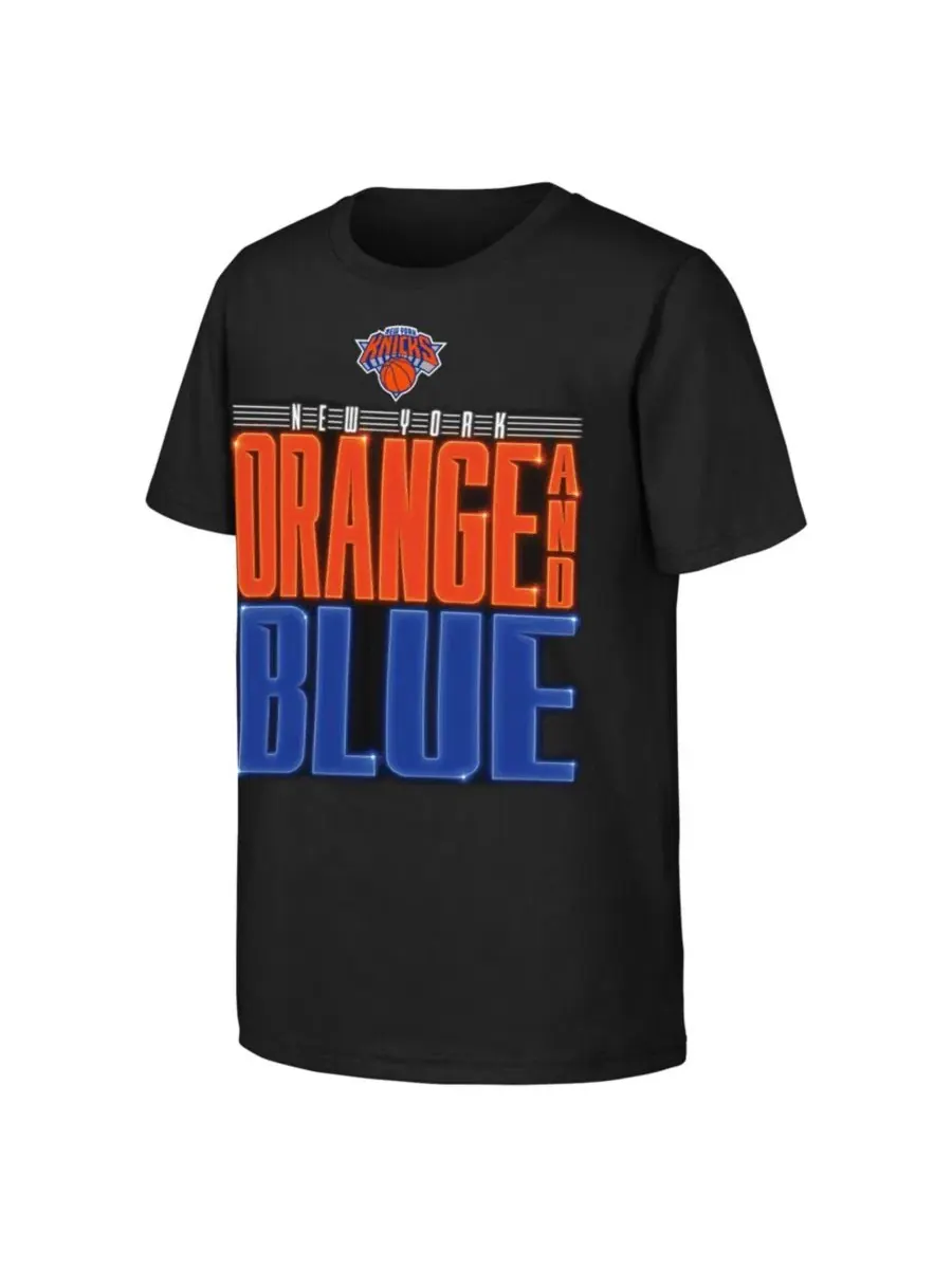 Футболка с принтом New York Knicks Marquee Outerstuff — изображение 2 из 3, черный
