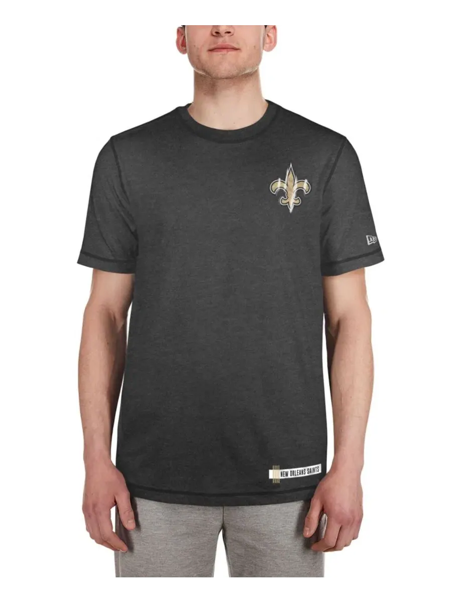 Футболка с коротким рукавом New Orleans Saints 2024 NFL Training Camp New Era — изображение 4 из 7, черный