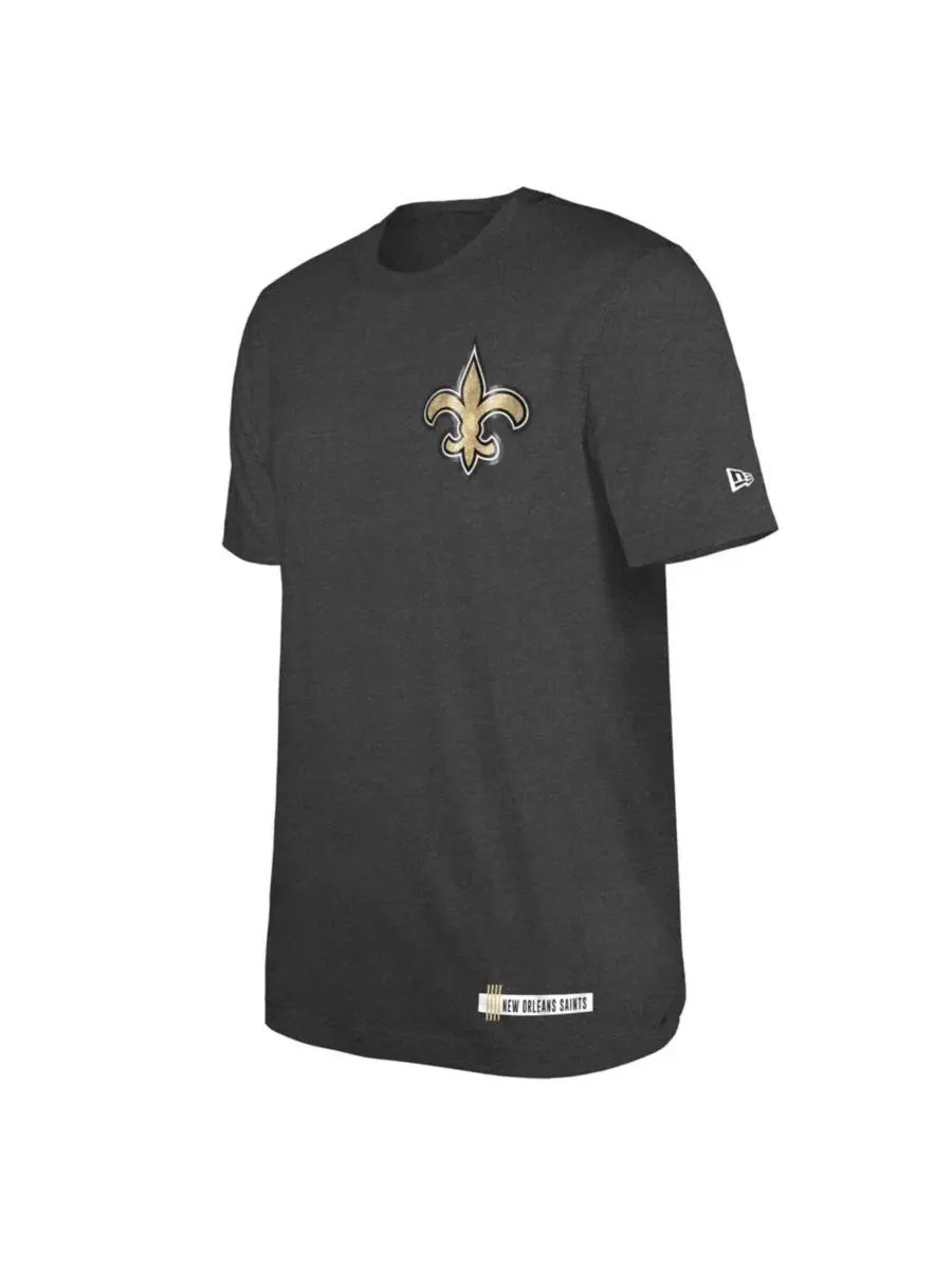 Футболка с коротким рукавом New Orleans Saints 2024 NFL Training Camp New Era — изображение 6 из 7, черный